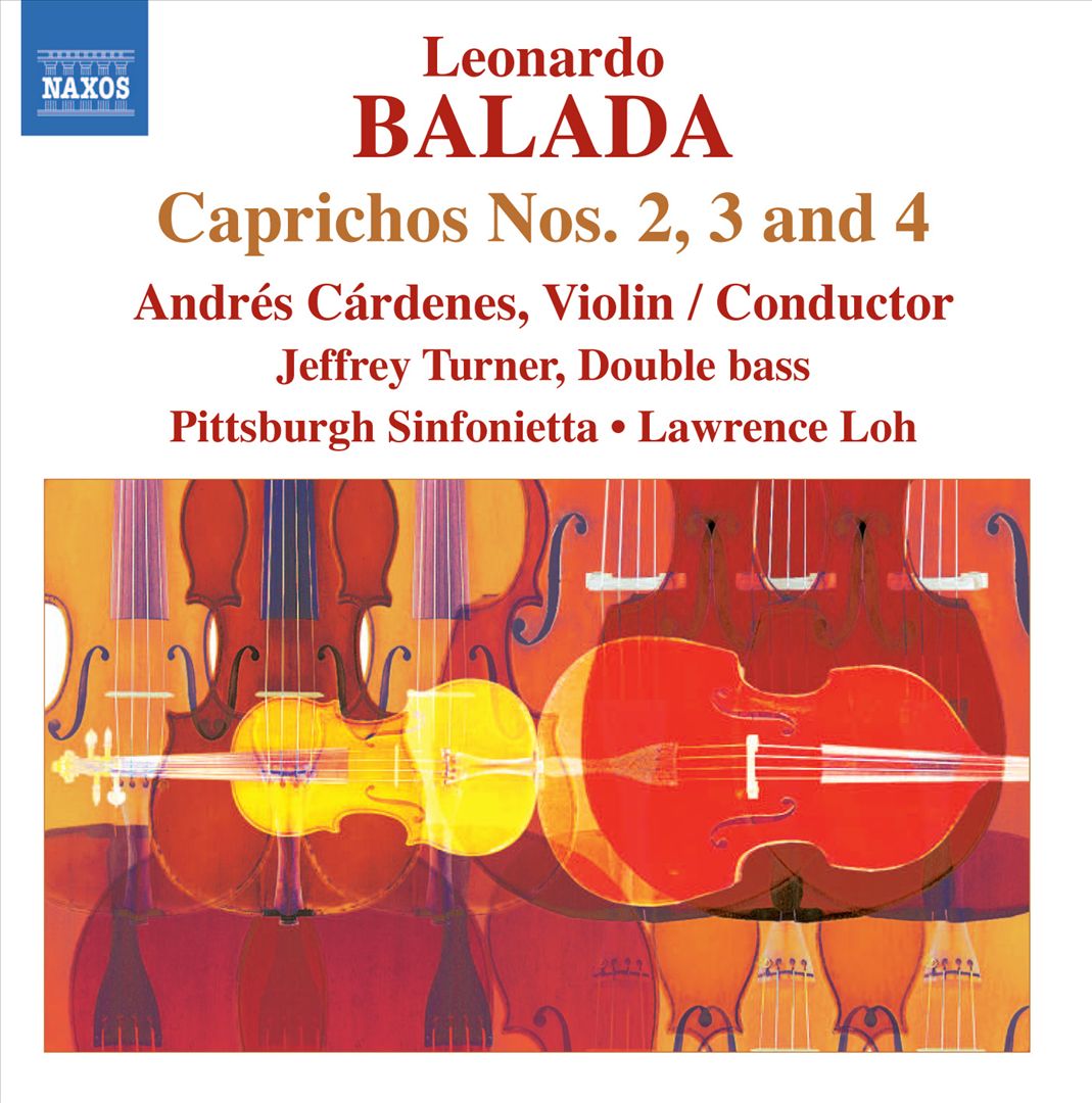 Leonardo Balada: Caprichos Nos. 2, 3 & 4 cover art