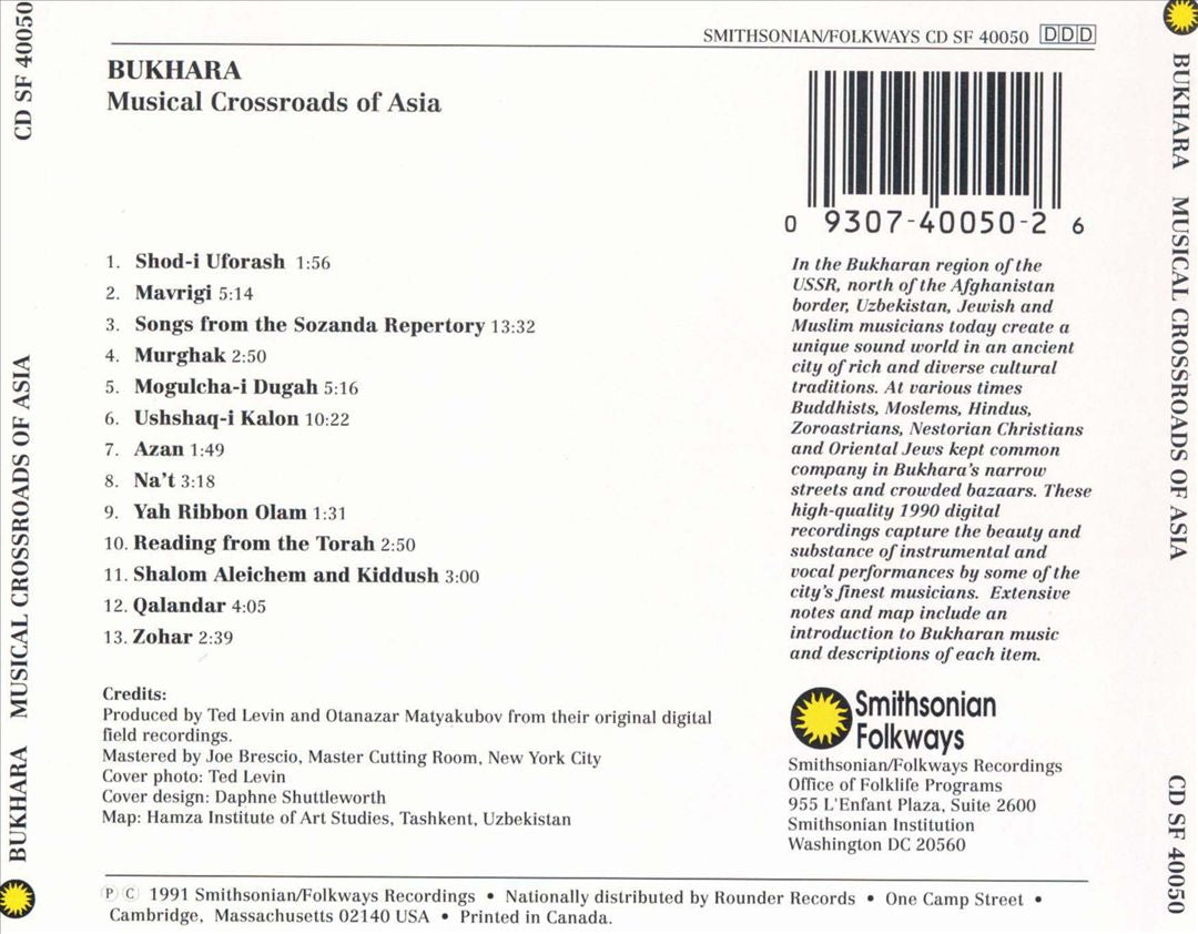 Bukhara: Musical Crossroads of Asia cover art
