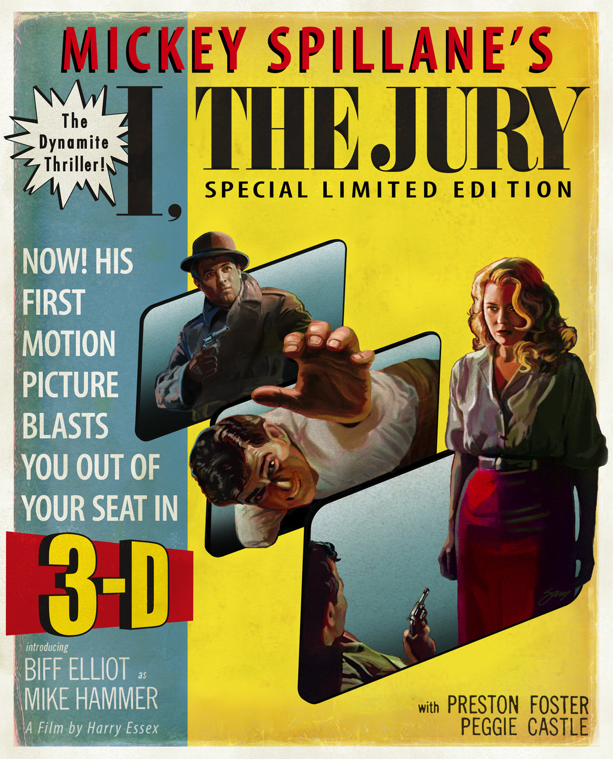 I, The Jury [Special Limited Edition] [3D] [4K Ultra HD Blu-ray/Blu-ray] cover art