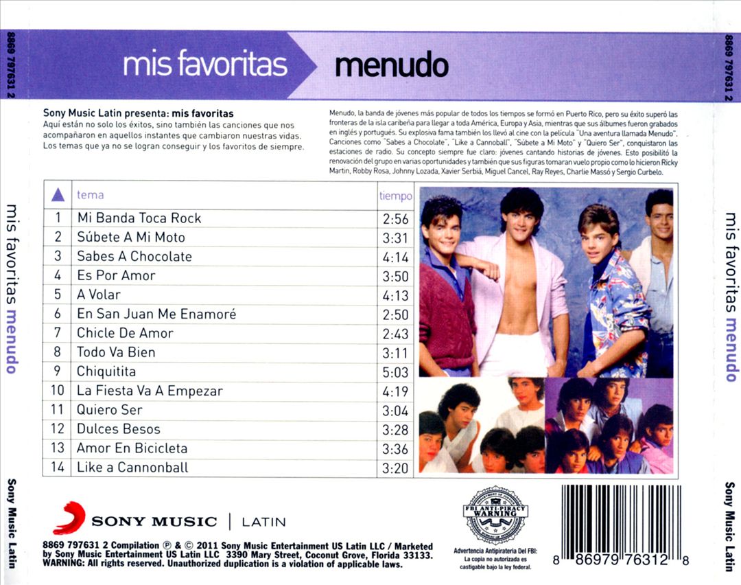 Mis Favoritas cover art