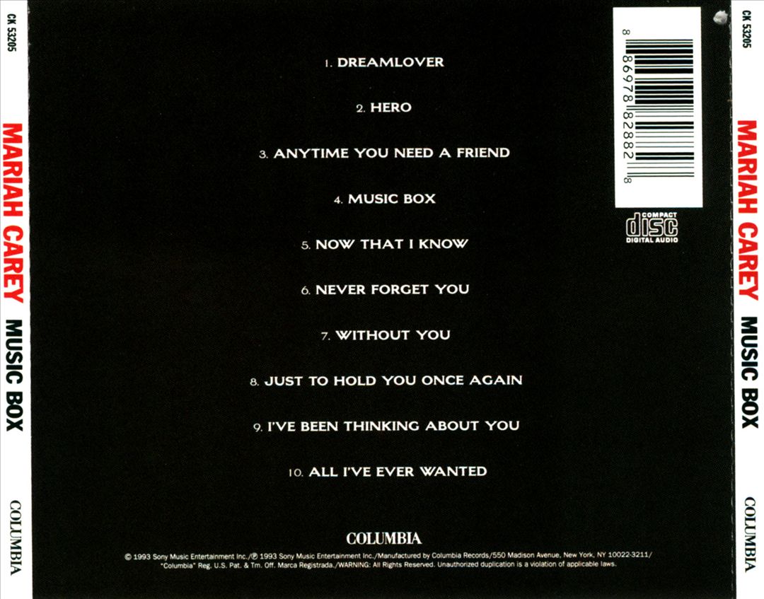 Music Box cover art