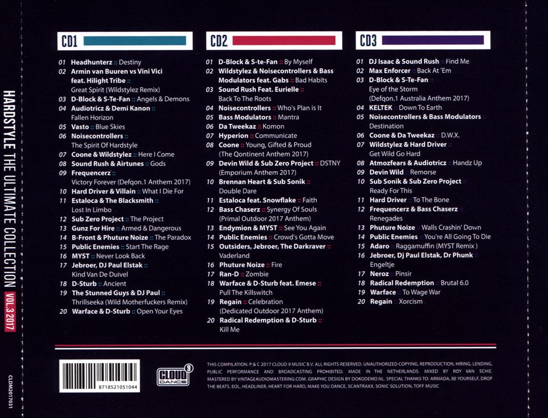 Hardstyle the Ultimate Collection: Best of 2017 cover art