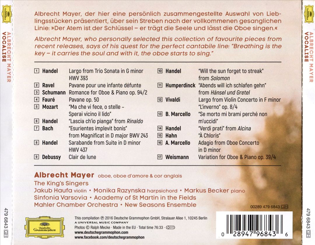 Vocalise cover art