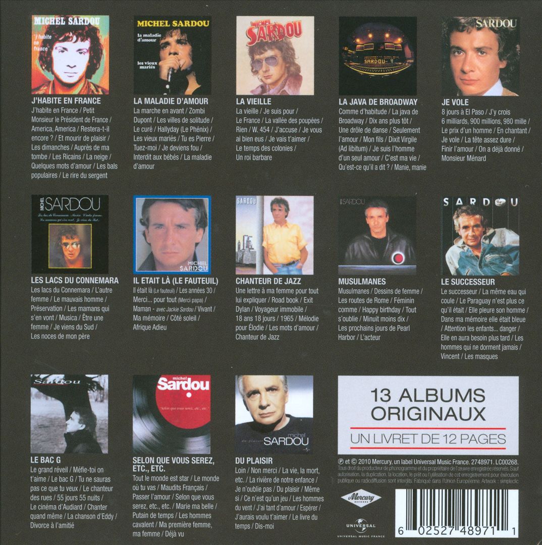 Essemtiel des Albums Originaux cover art