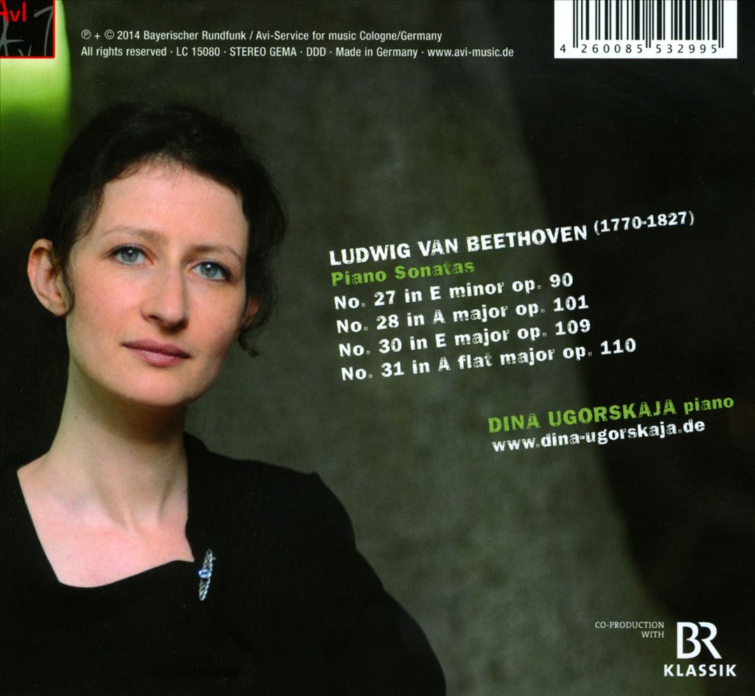 Beethoven: Piano Sonatas Opp. 90, 101, 109 & 110 cover art