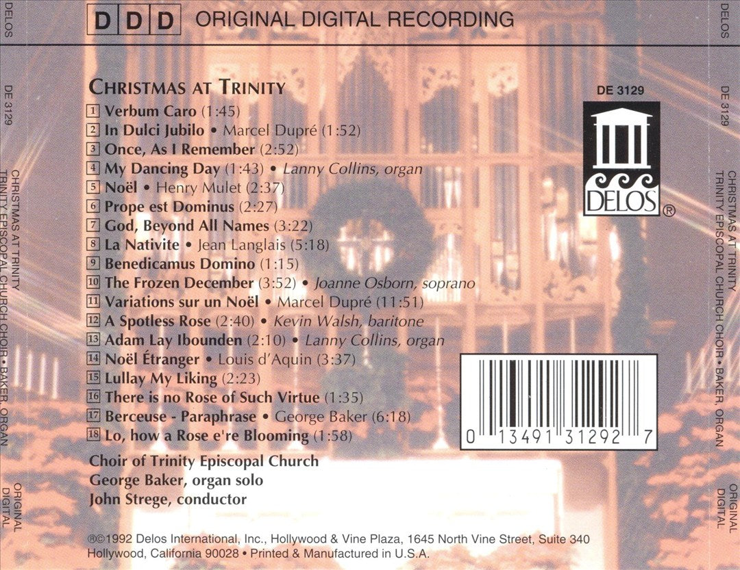Christmas at Trinity cover art