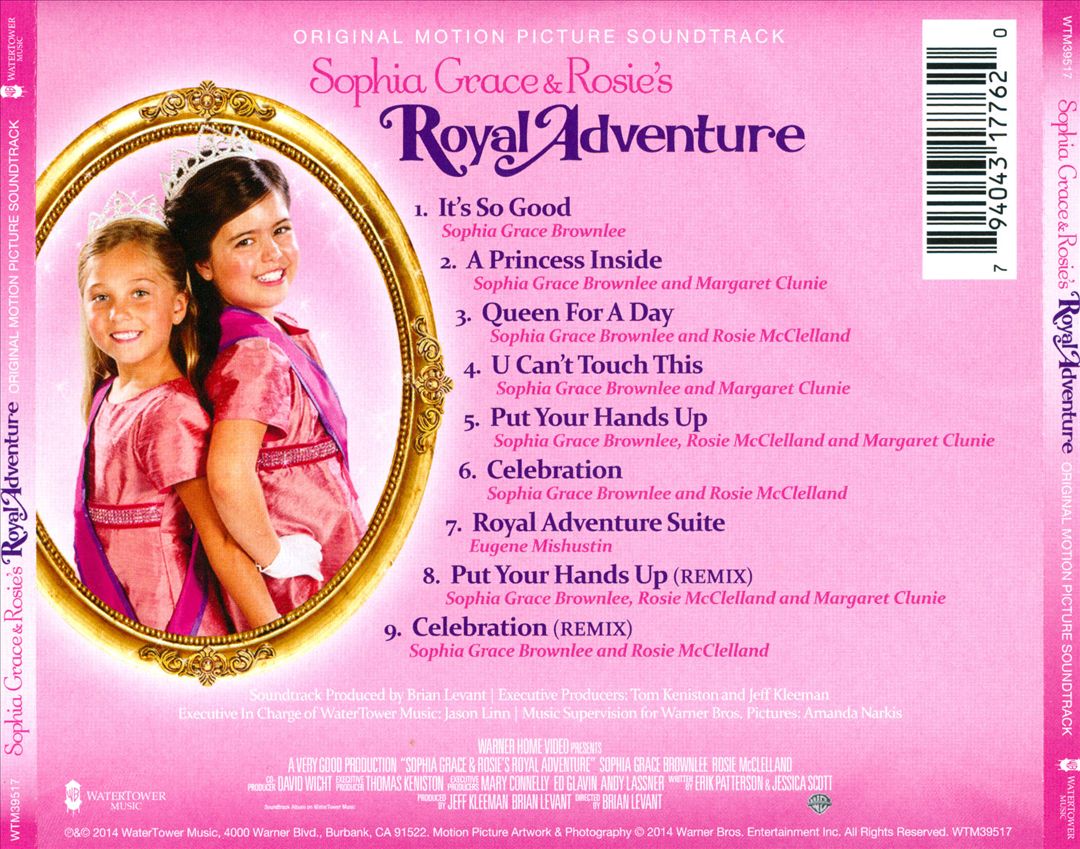 Sophia Grace & Rosie's Royal Adventure cover art