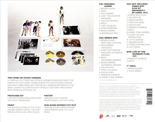 Sticky Fingers [Deluxe] [CD/DVD] cover art