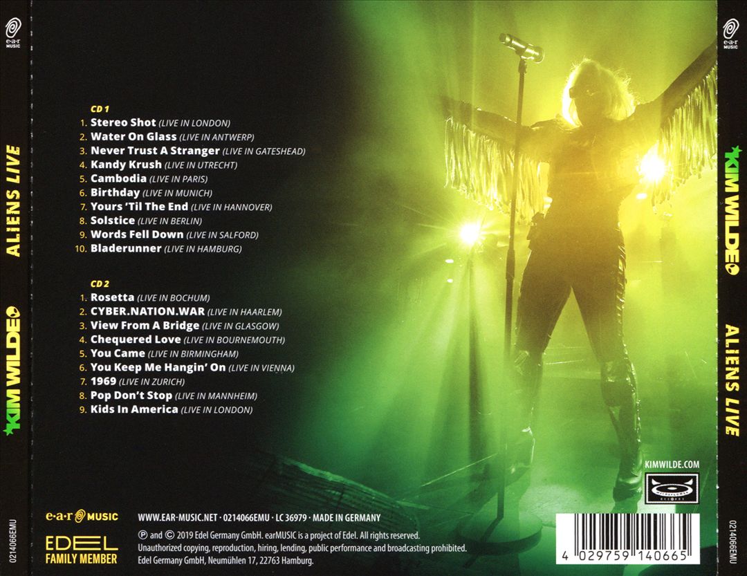 Aliens Live cover art