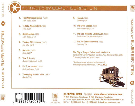 Film Music by Elmer Bernstein cover art