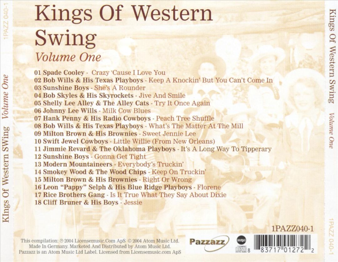 Kings of Western Swing, Vol. 1 cover art
