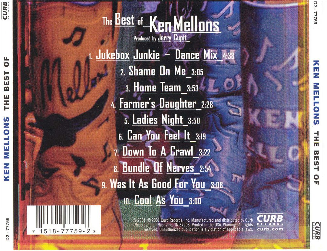Best of Ken Mellons cover art