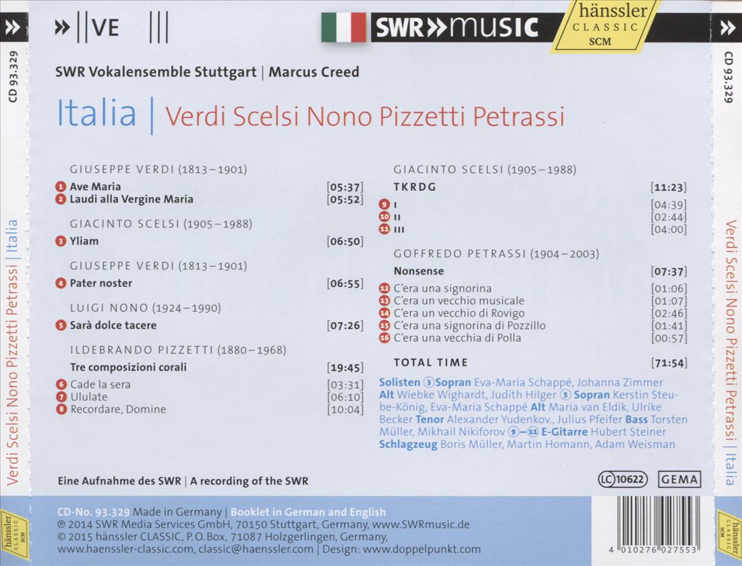 Italia cover art