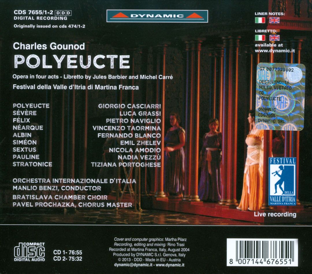 Gounod: Polyeucte cover art