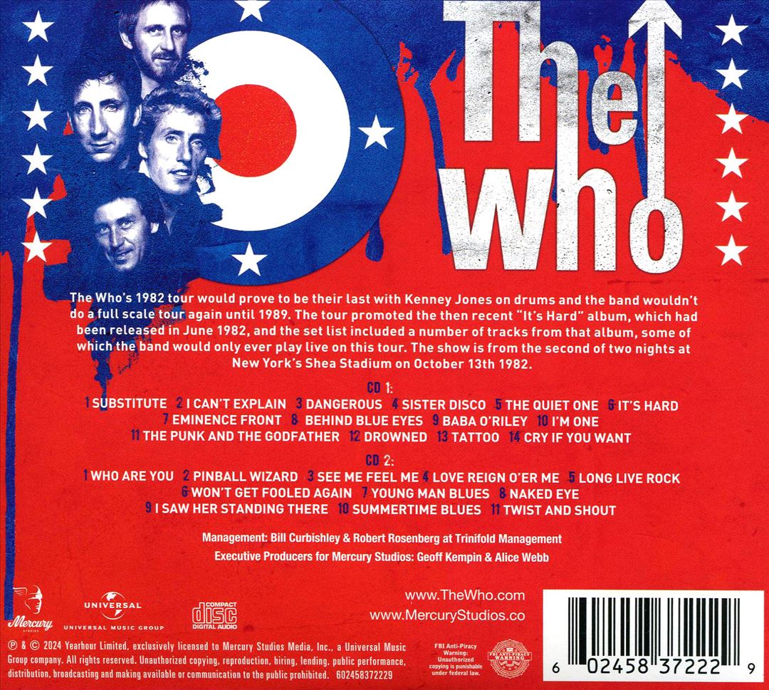 Live At Shea Stadium 1982 cover art