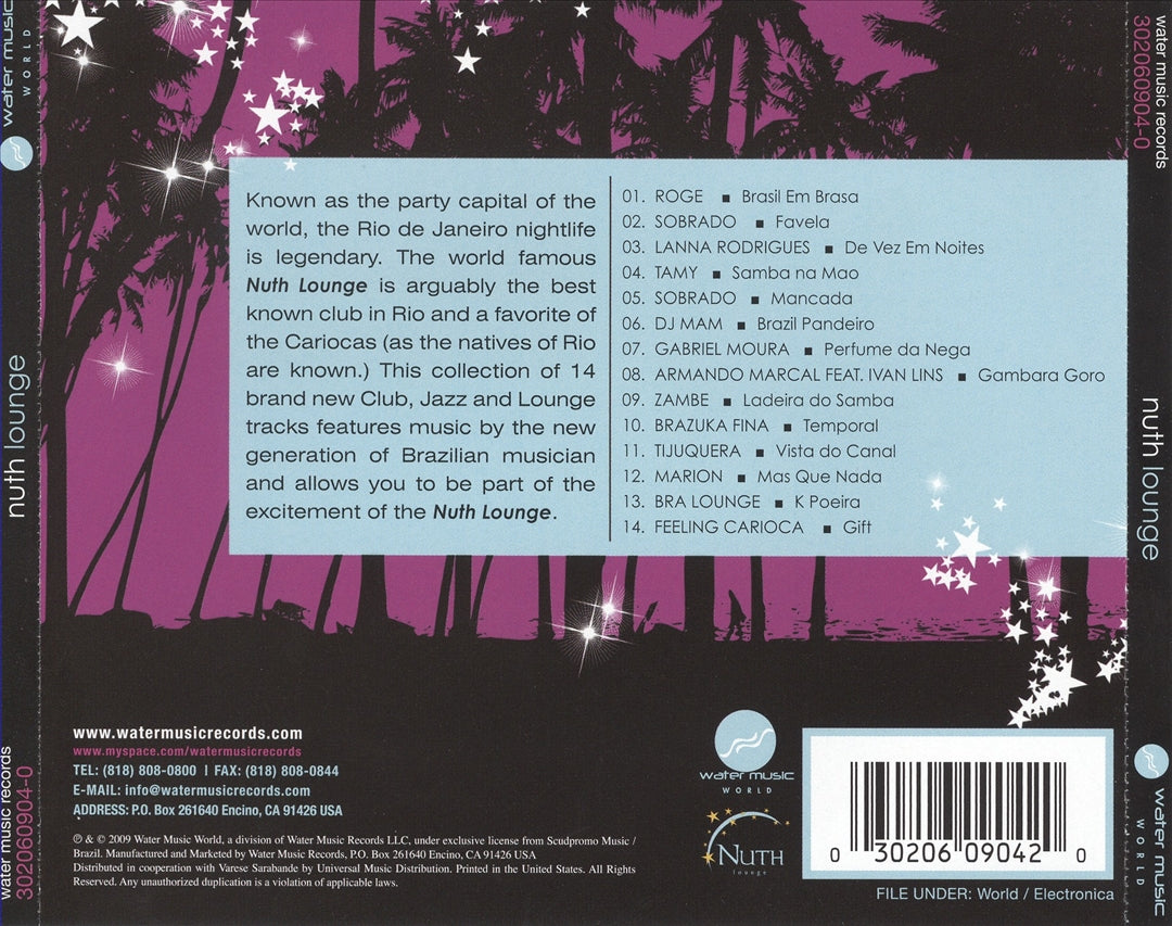 Nuth Lounge: A Brazilian Music Experience cover art