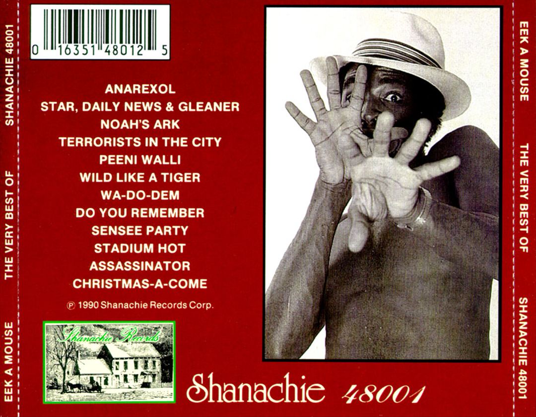 Very Best of Eek-A-Mouse cover art