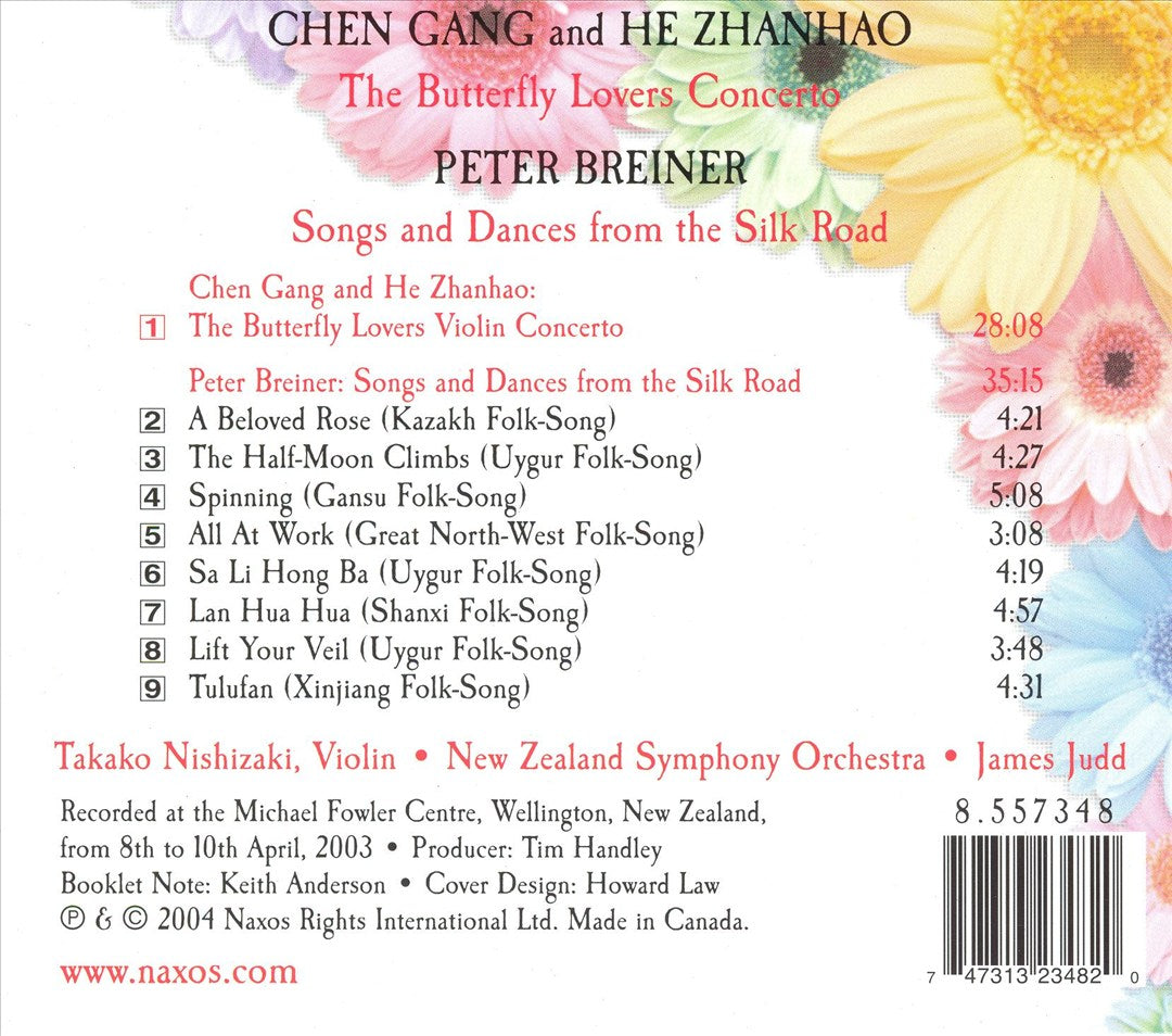 Butterfly Lovers Concerto cover art