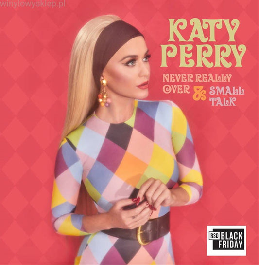Never Really Over/Small Talk [Orange 12" Single] cover art