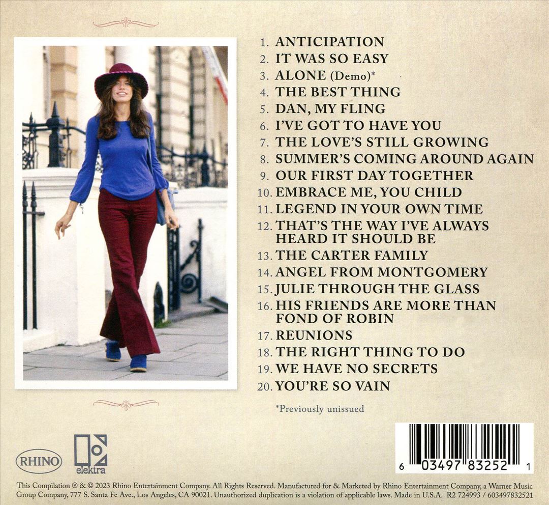 These Are the Good Old Days: The Carly Simon & Jac Holzman Story cover art