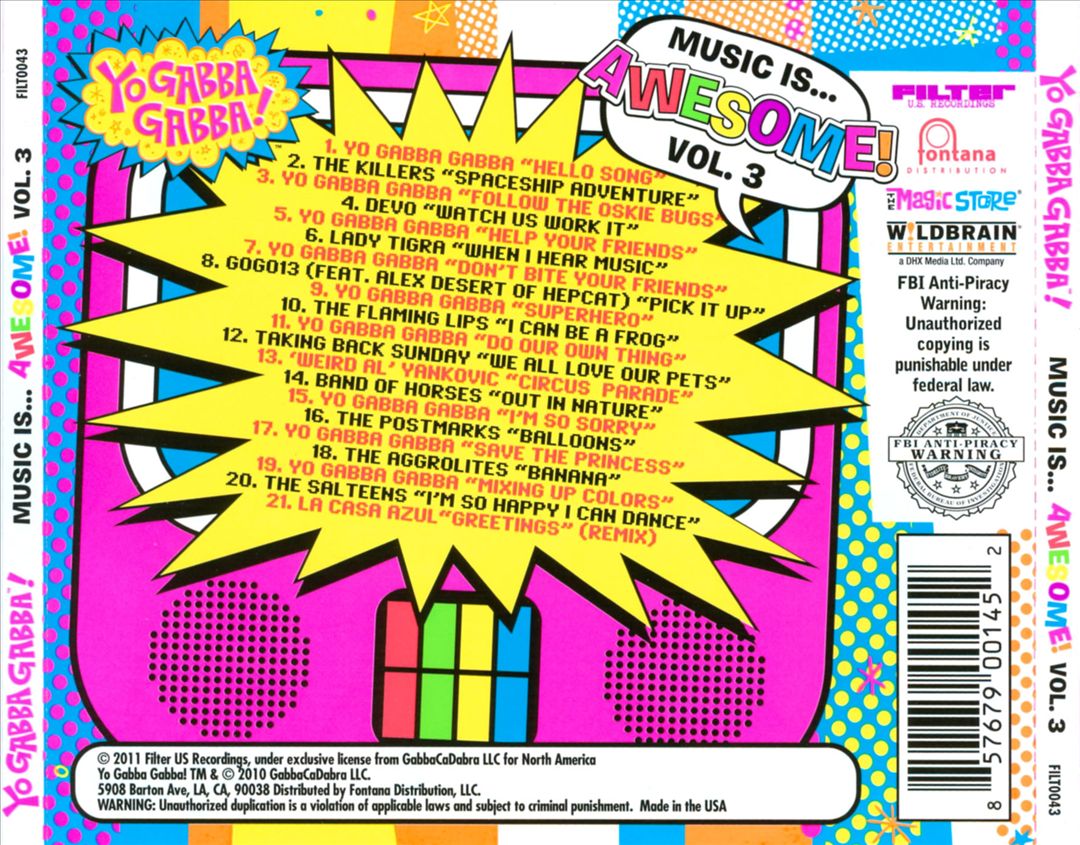 Music Is... Awesome! Vol. 3 cover art