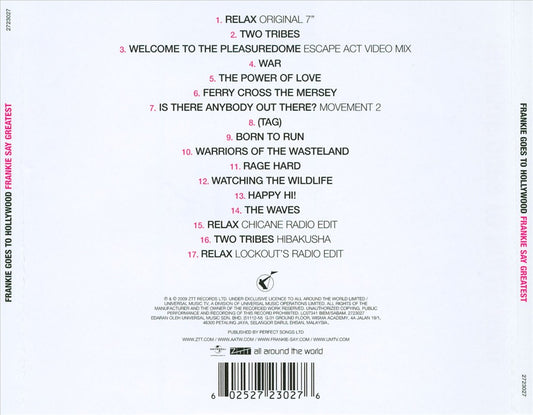 Frankie Say Greatest cover art