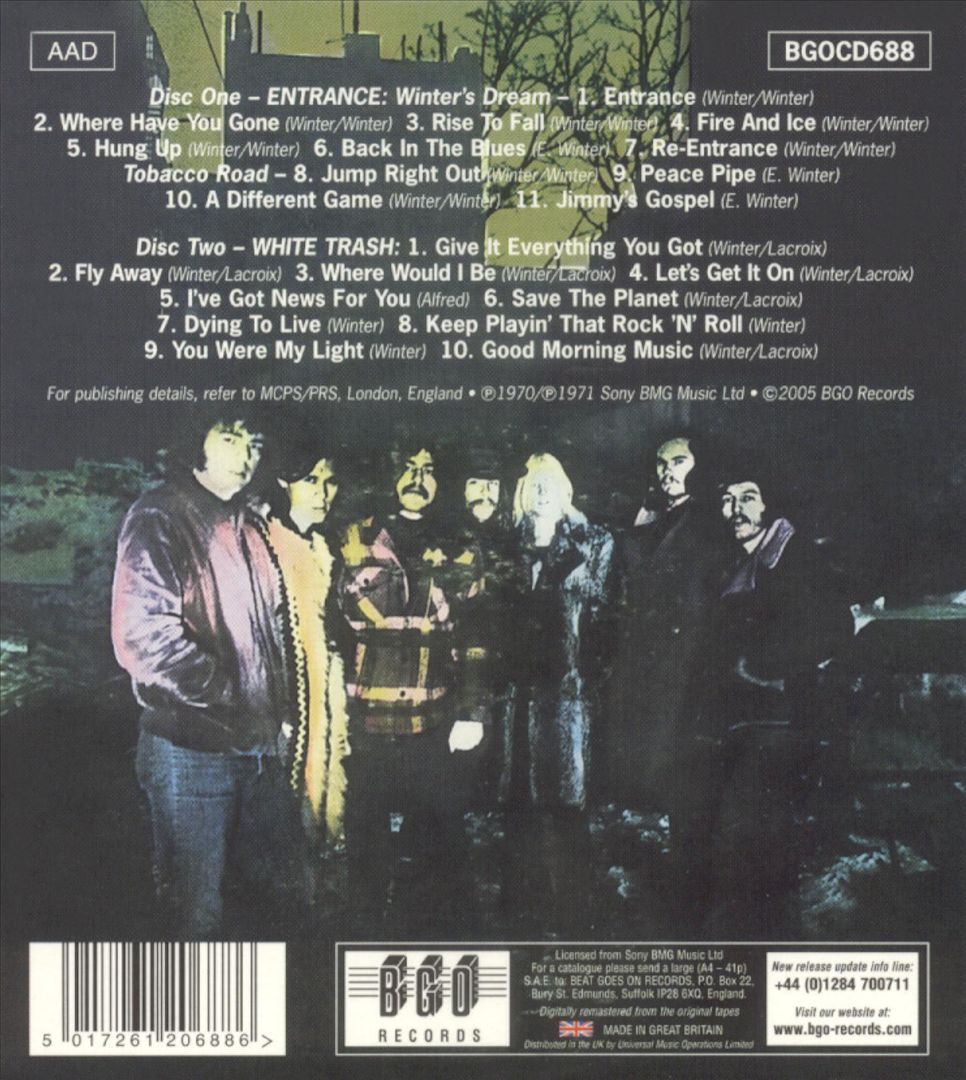 Entrance/Edgar Winter's White Trash [Beat Goes On] cover art
