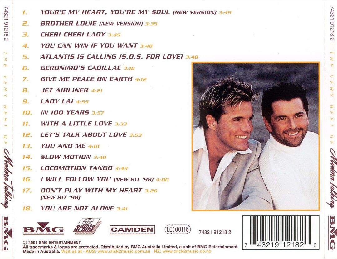 Very Best of Modern Talking cover art