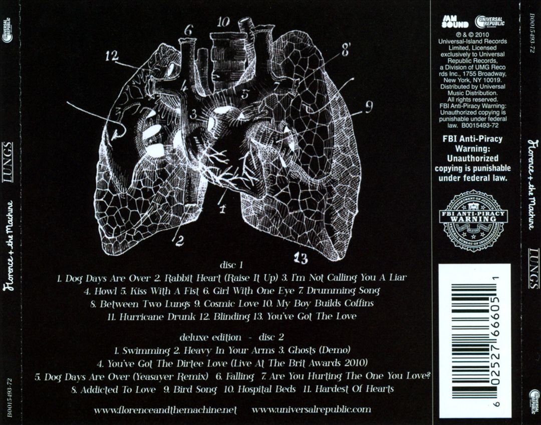 Lungs [Deluxe Edition] cover art
