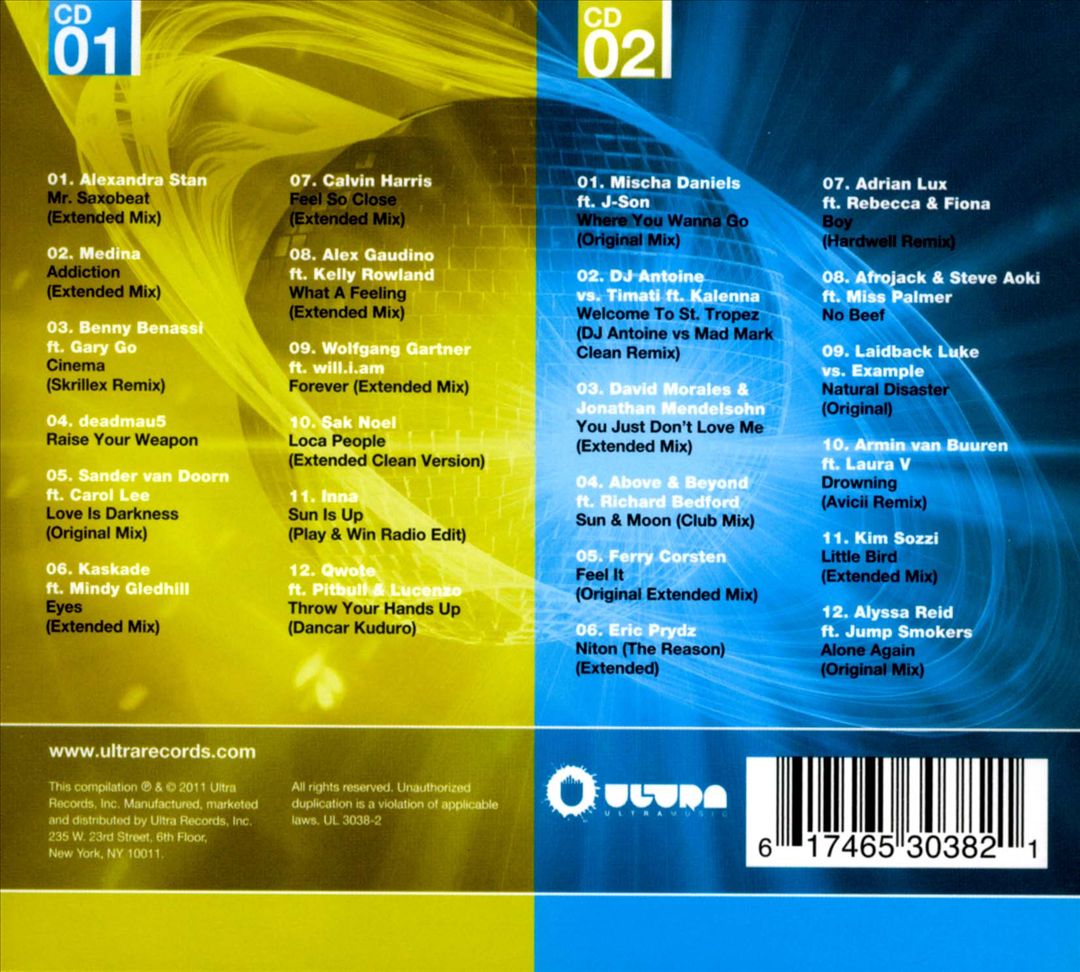 Ultra 2012 cover art