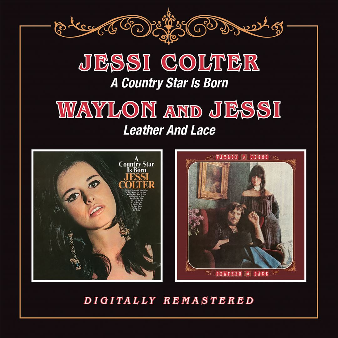 Country Star Is Born/Leather and Lace cover art