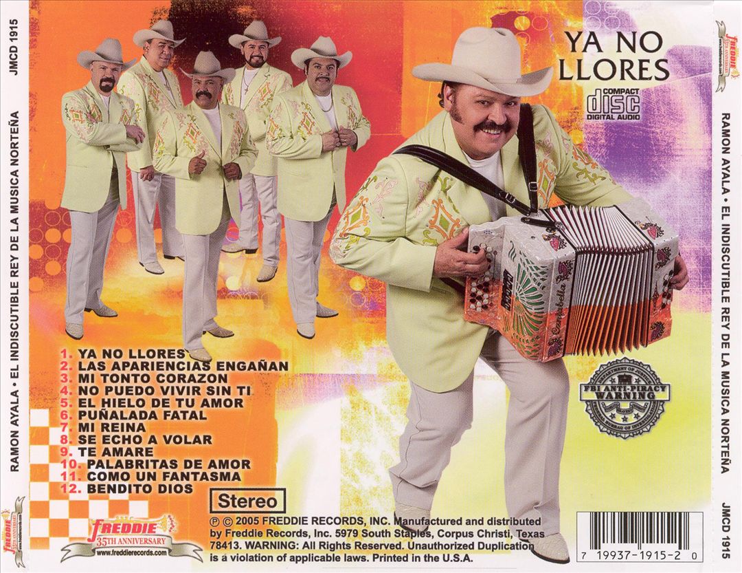 Ya No Llores cover art