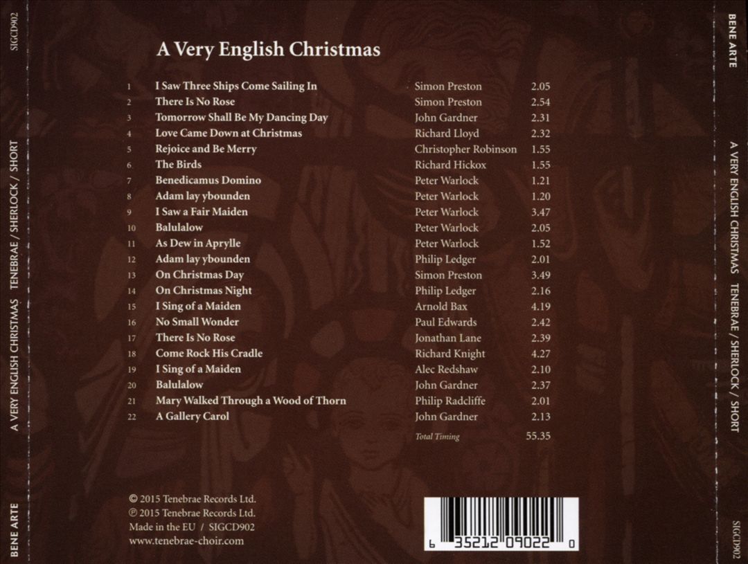 Very English Christmas cover art