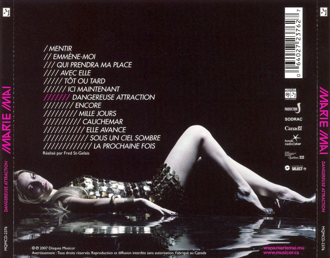 Dangereuse Attraction cover art
