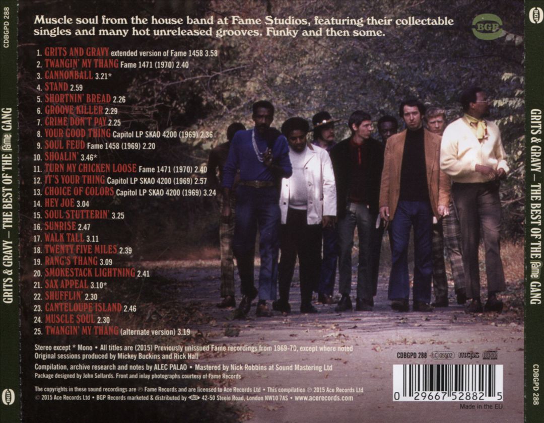 Grits & Gravy: The Best of the Fame Gang cover art