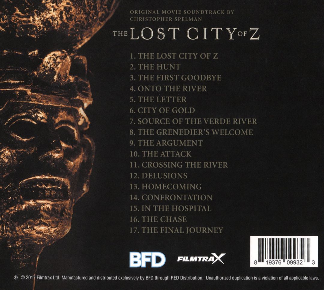 Lost City of Z [Original Motion Picture Soundtrack] cover art
