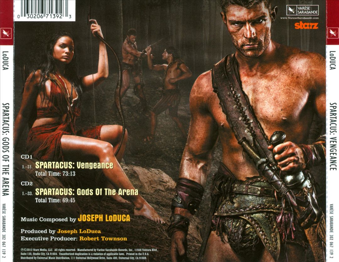 Spartacus: Vengeance cover art