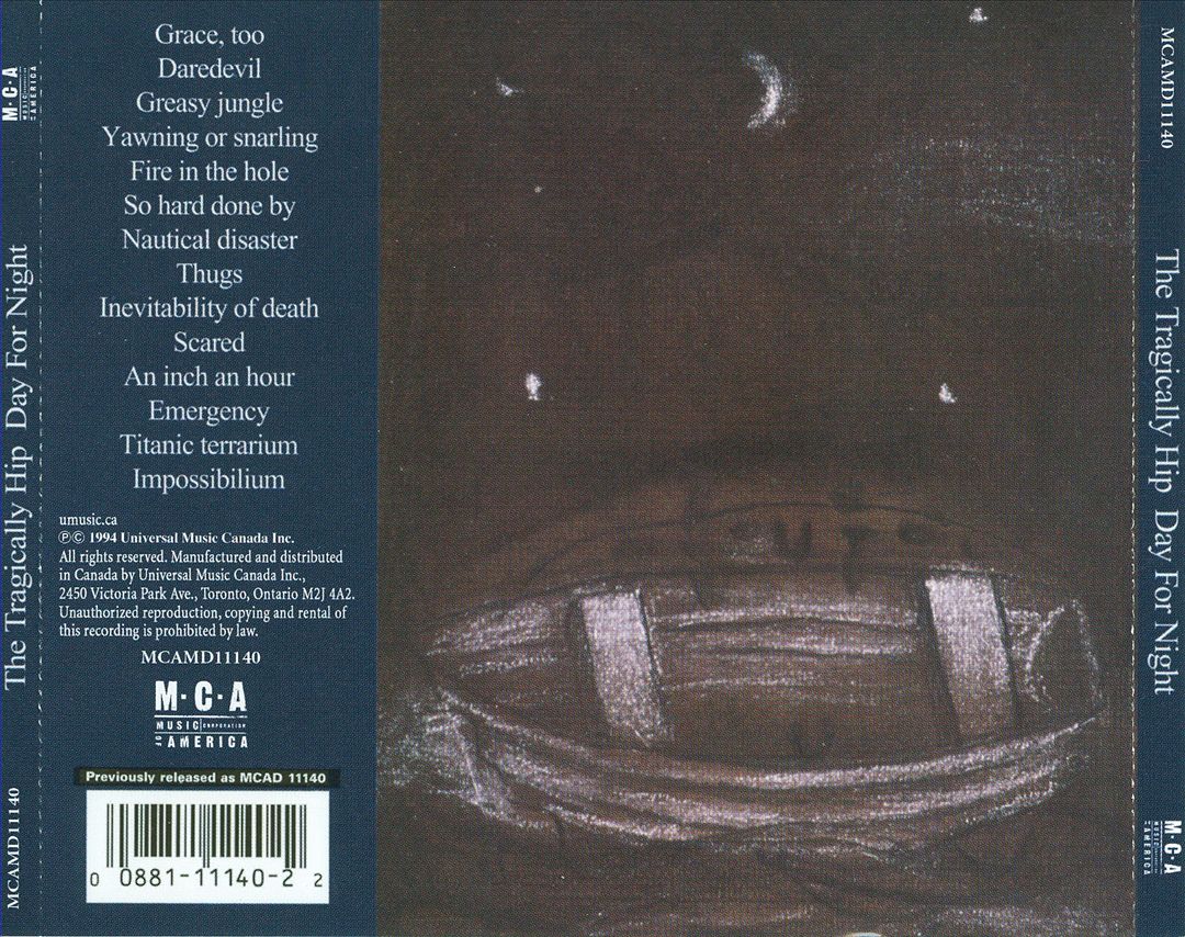 Day for Night cover art