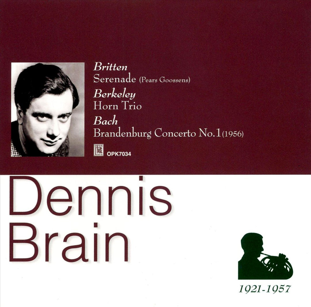 Britten: Serenade; Berkeley: Horn Trio; Bach: Brandenburg Concerto No. 1 cover art