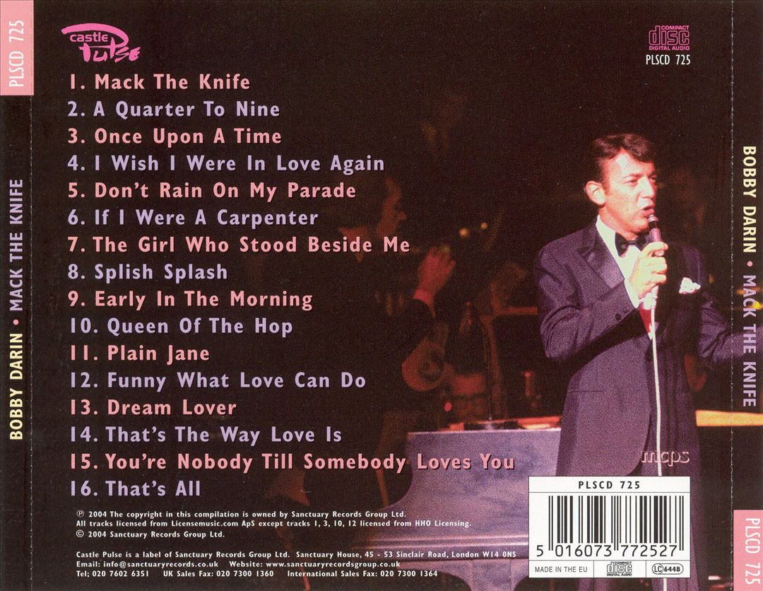 Mack the Knife [Castle] cover art