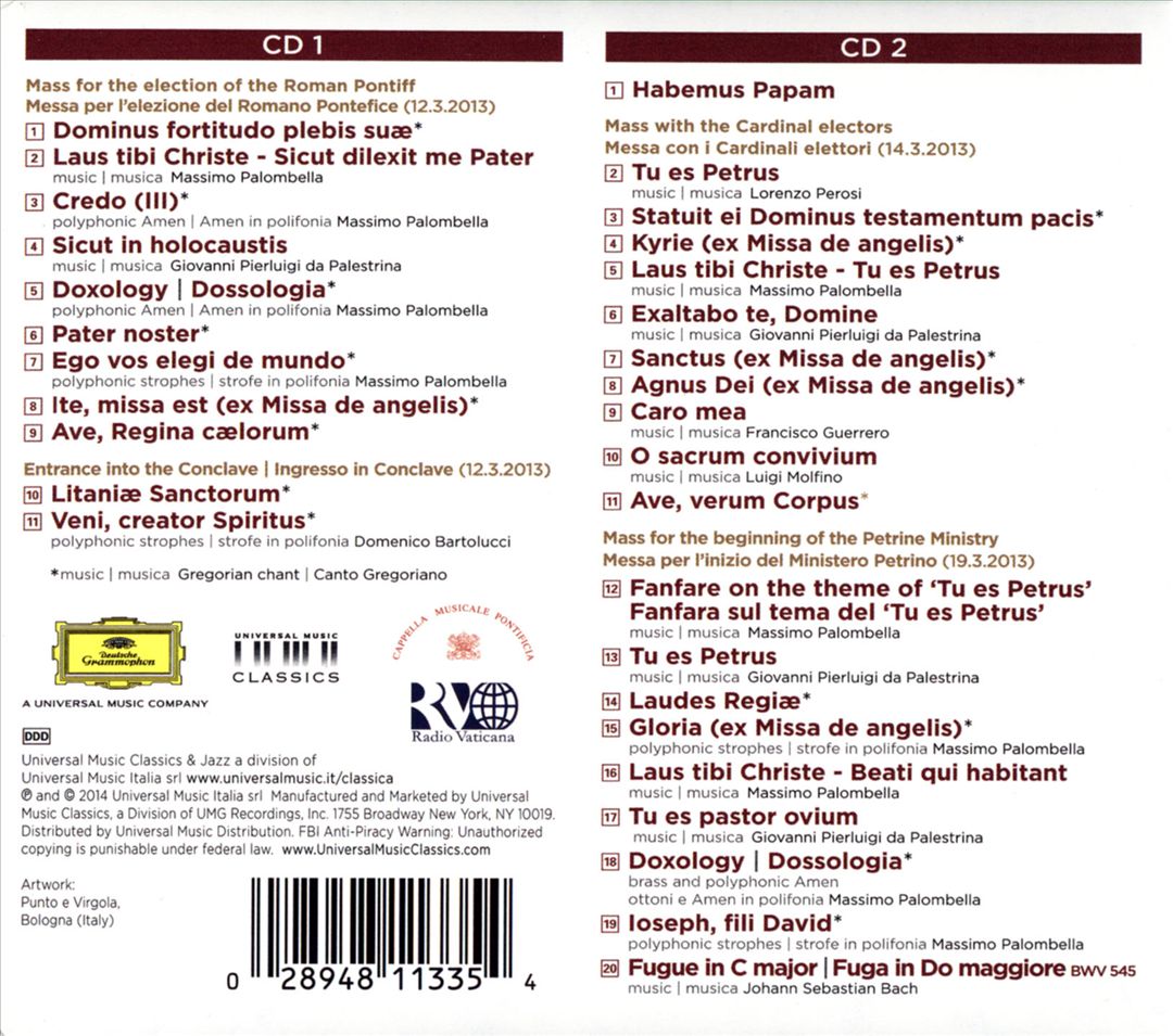 Habemus Papam cover art