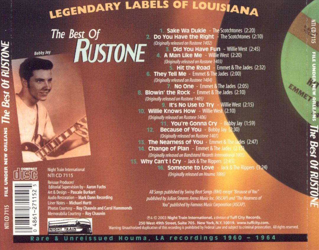 Best of Rustone cover art