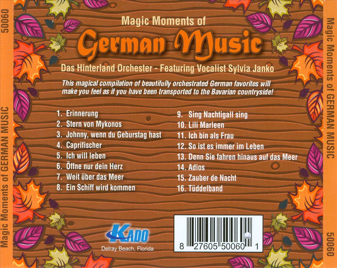 Hinterland Orchester: Magic Moments of German Music cover art