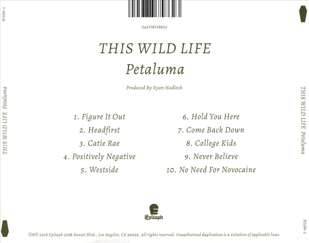 Petaluma cover art