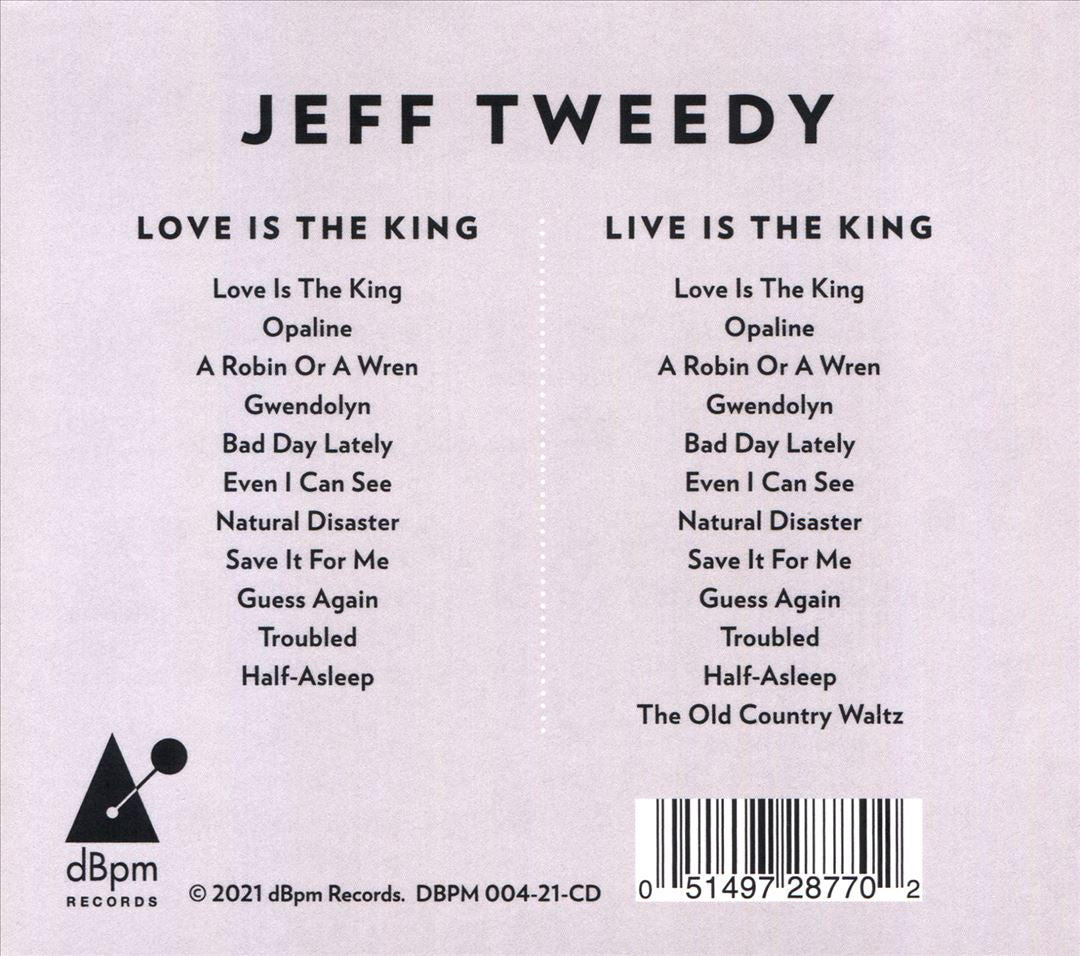 Love Is the King/Live Is the King cover art