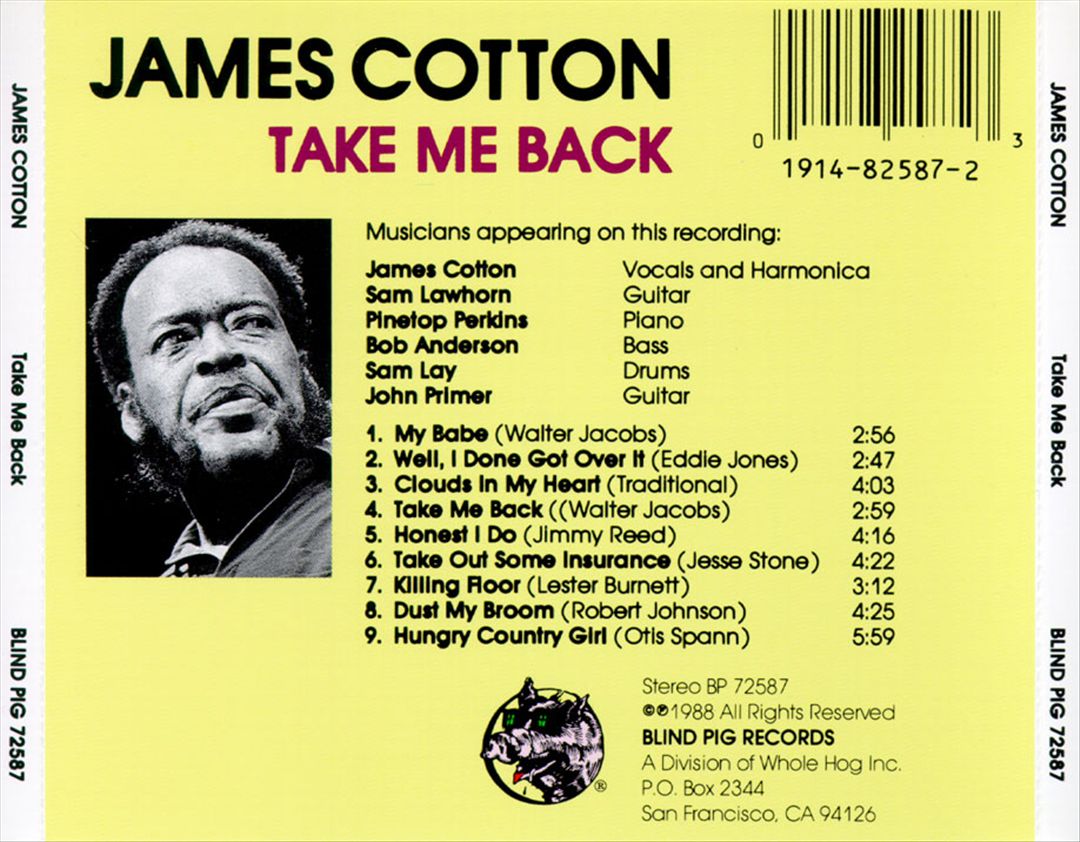 Take Me Back cover art