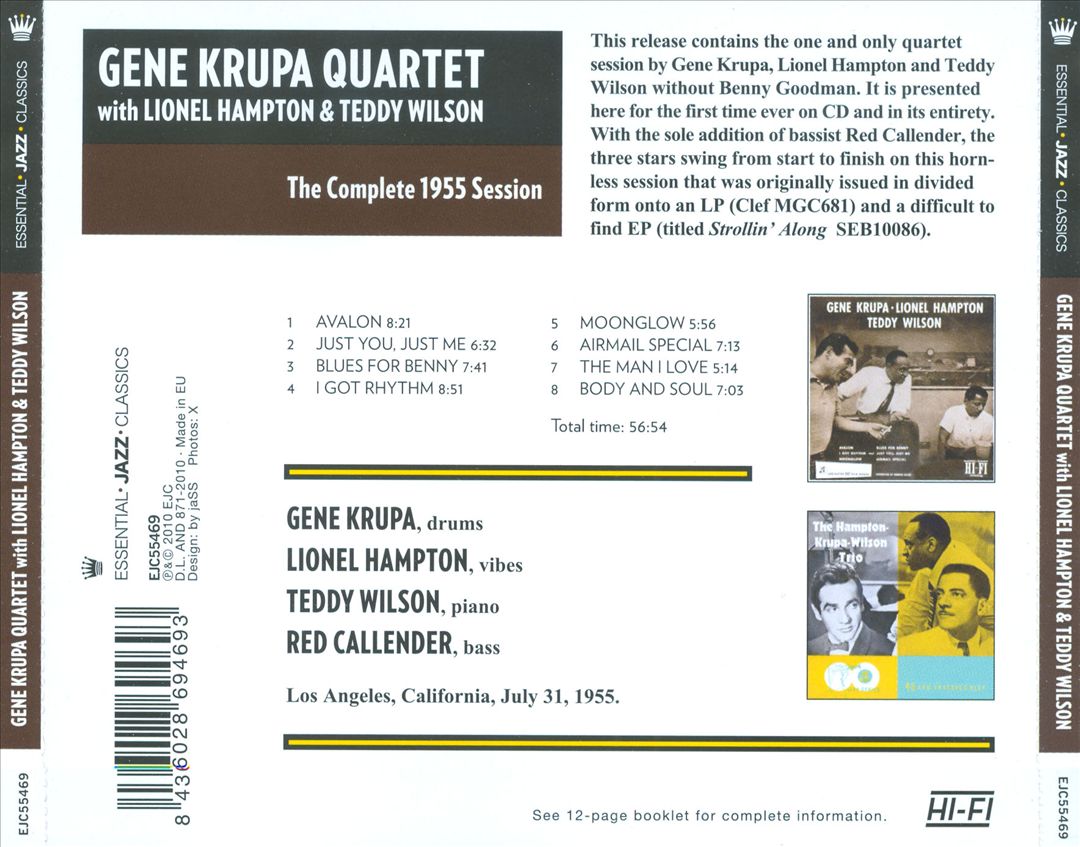 Complete 1955 Session cover art