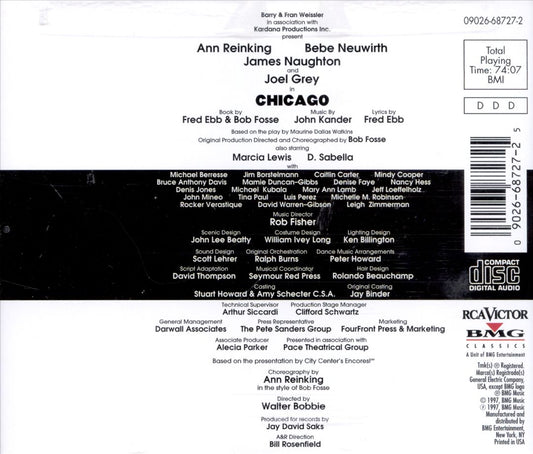 Chicago [1996 Broadway Revival Cast] cover art