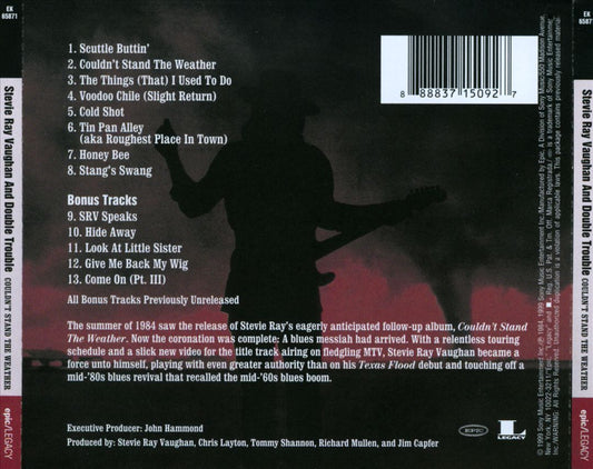 Couldn't Stand the Weather cover art