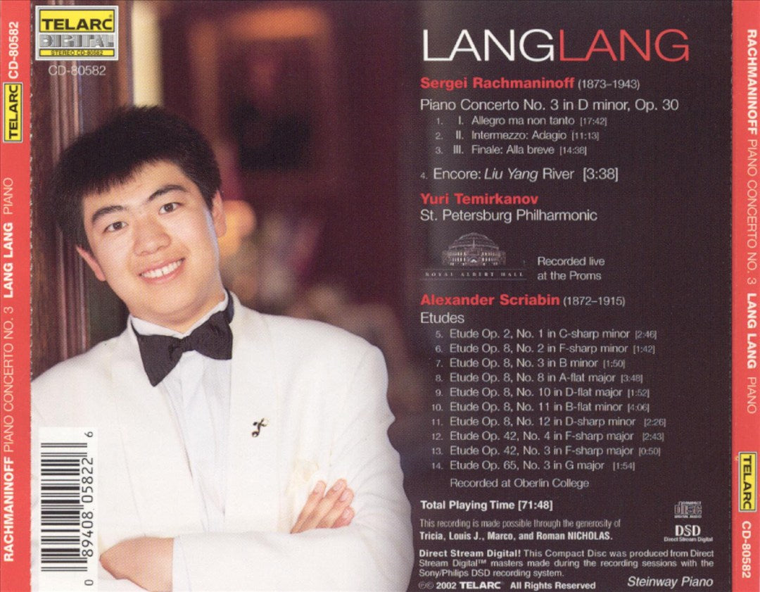 Lang Lang Live at the Proms cover art